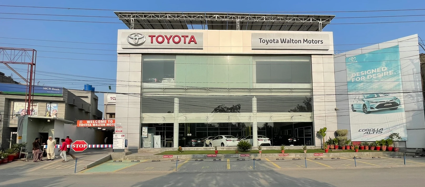 Toyota Walton Motors Car Showroom History